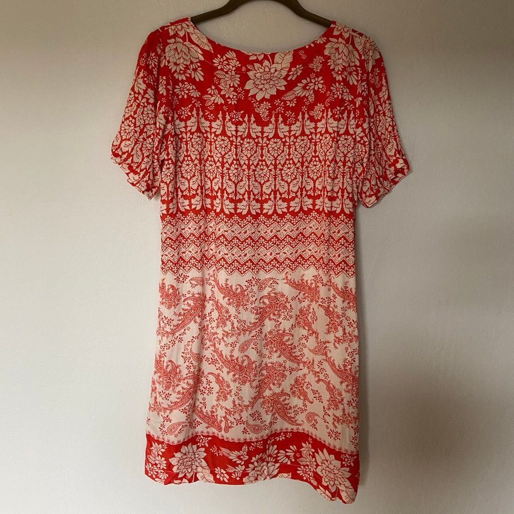 free people printed t-shirt mini